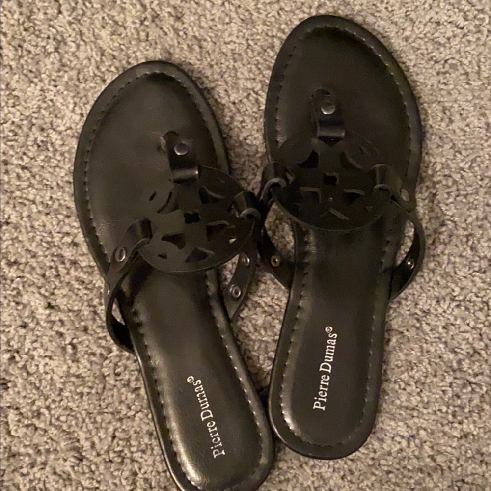 Black sandals